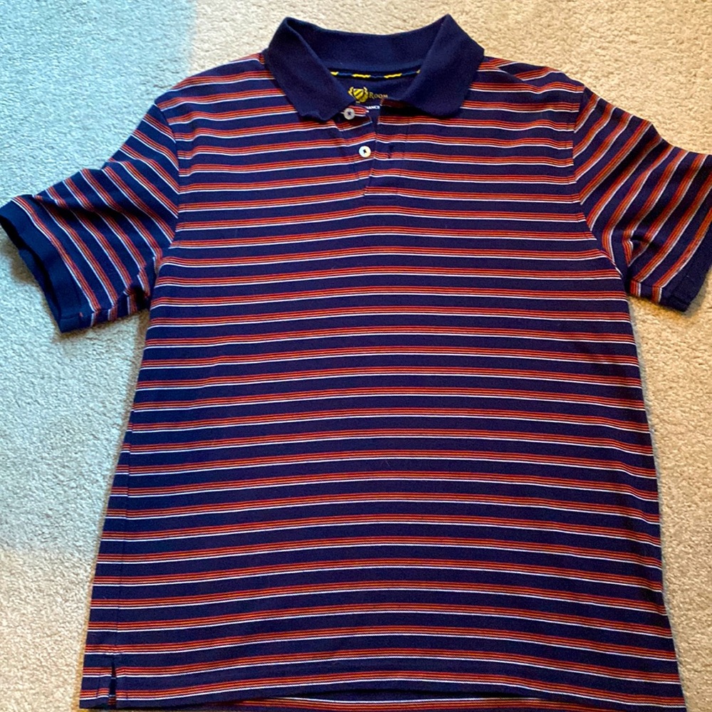 CLUB ROOM Striped polo
